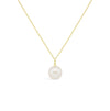 Power Pearl Pendant in 18ct Yellow Gold