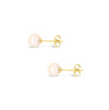 Petite Power Pearl Stud Earring 9ct Gold