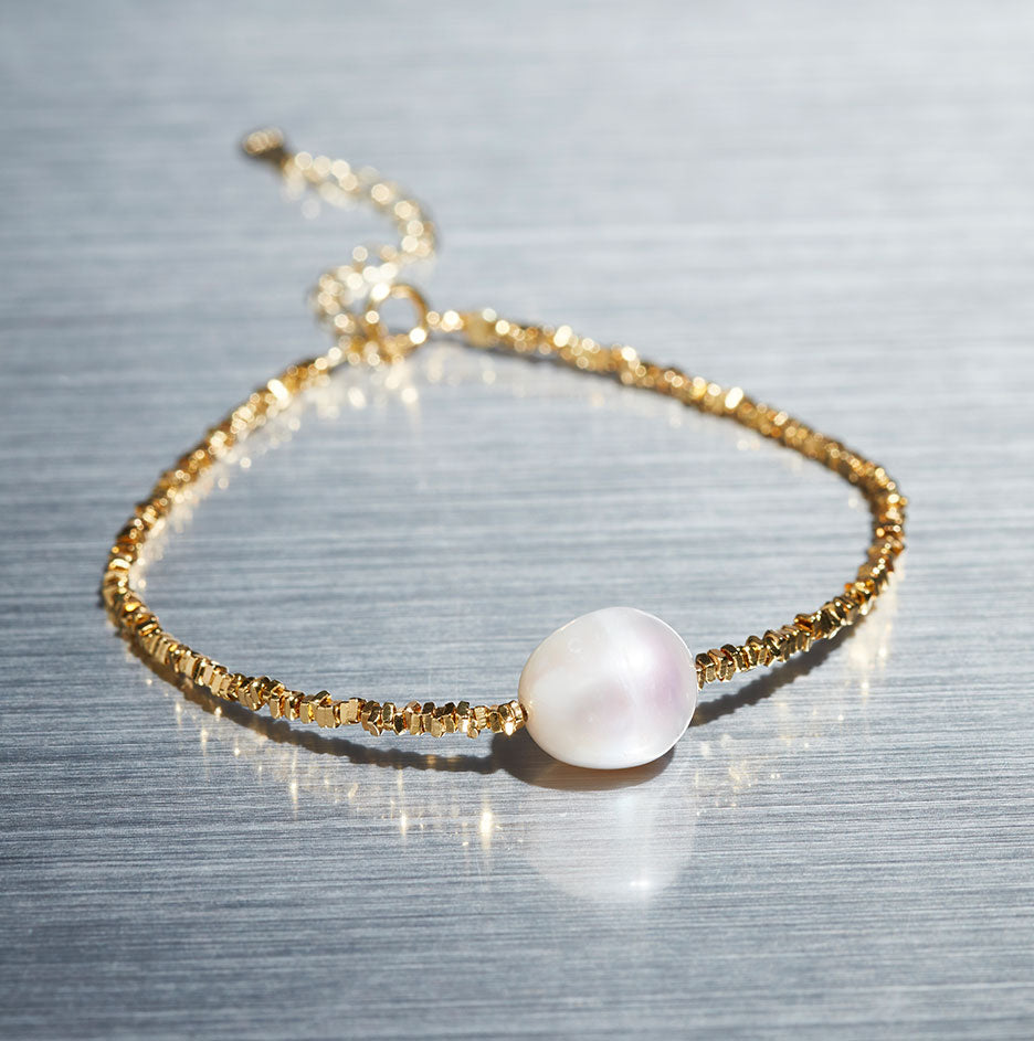 Gold-plated sterling silver