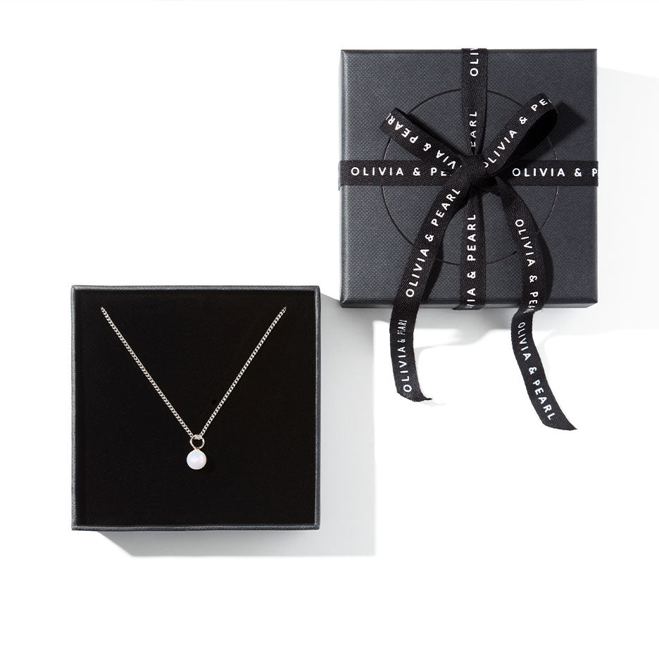 Sterling Silver Rhodium Plated