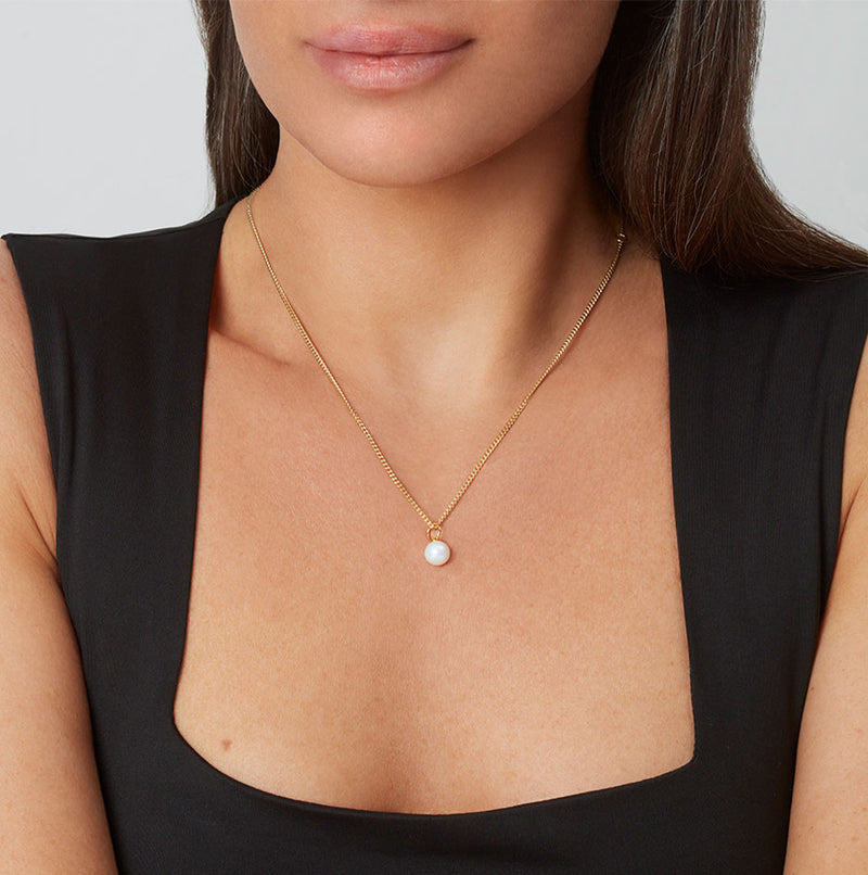 Round Pearl Pendant