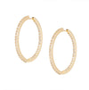 Tennis Hoop Earrings