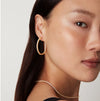 Tennis Hoop Earrings