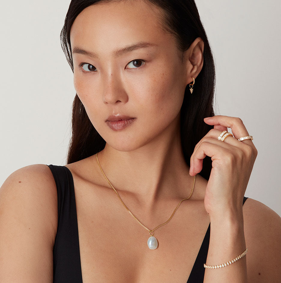 Oh So Bold Pearl Necklace