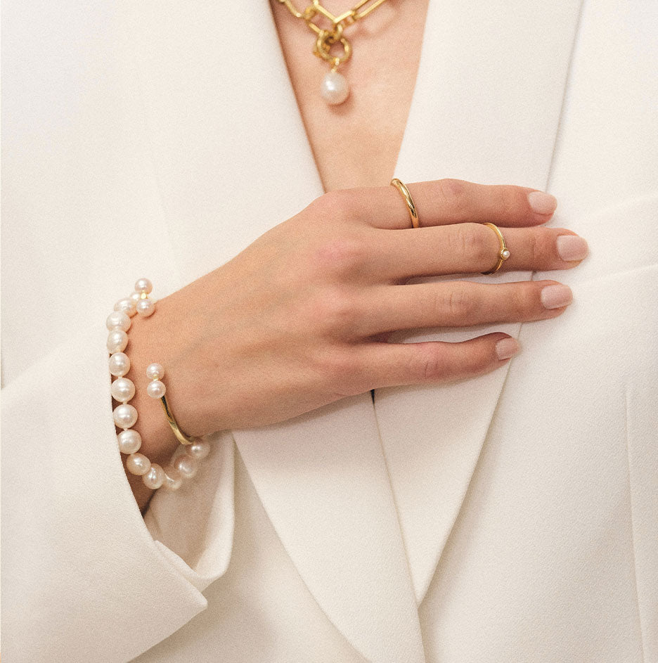 14K Gold, Sterling Silver