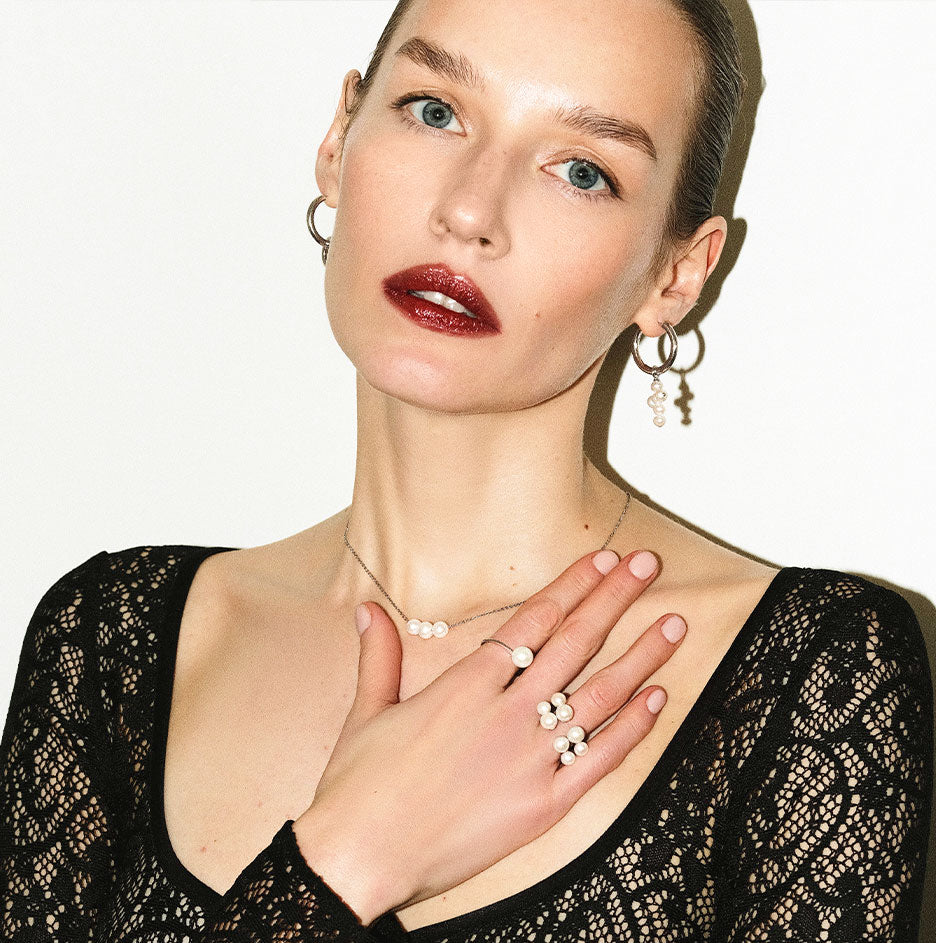 18ct Yellow Gold Vermeil, 18ct Rose Gold Vermeil, Sterling Silver Rhodium Plated