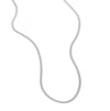 Sterling Silver Rhodium Plated