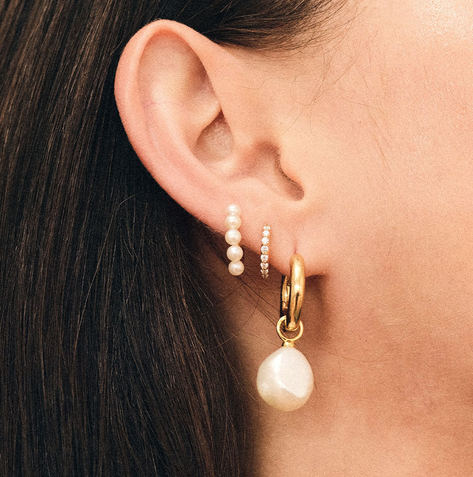 14K Vermeil Gold, 14K Vermeil Rose Gold, Sterling Silver Rhodium Plated