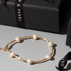 Multi Pearl Golden Bracelet
