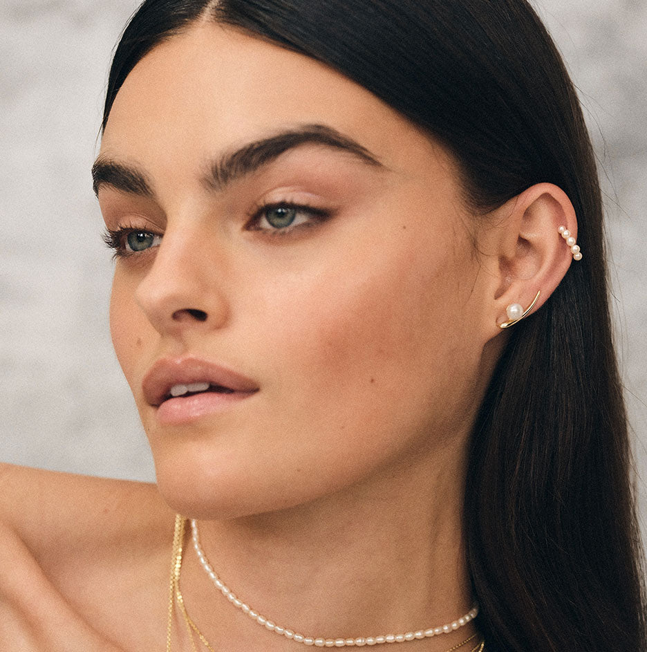 Sterling Silver, 18ct Yellow Gold Vermeil, 18ct Rose Gold Vermeil