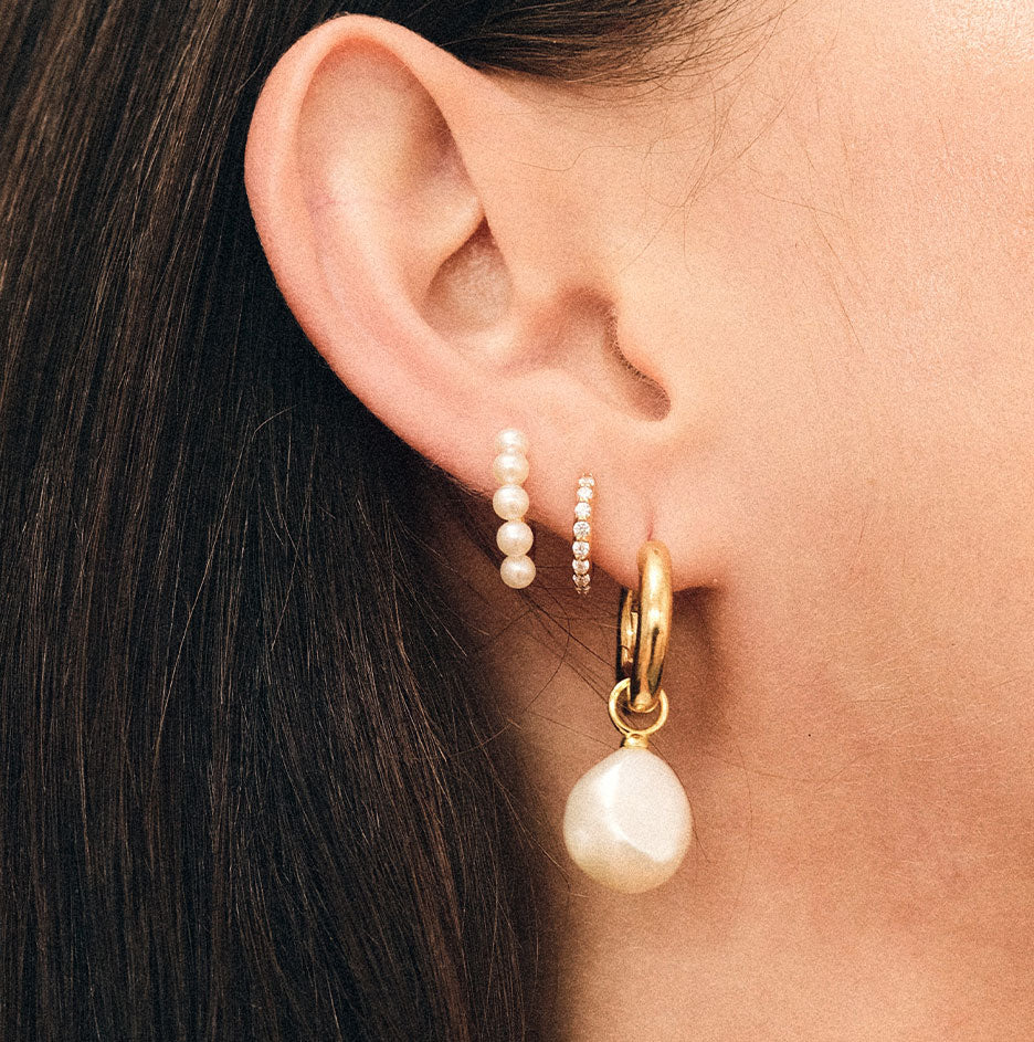 14K Vermeil Gold, 14K Vermeil Rose Gold, Sterling Silver Rhodium Plated