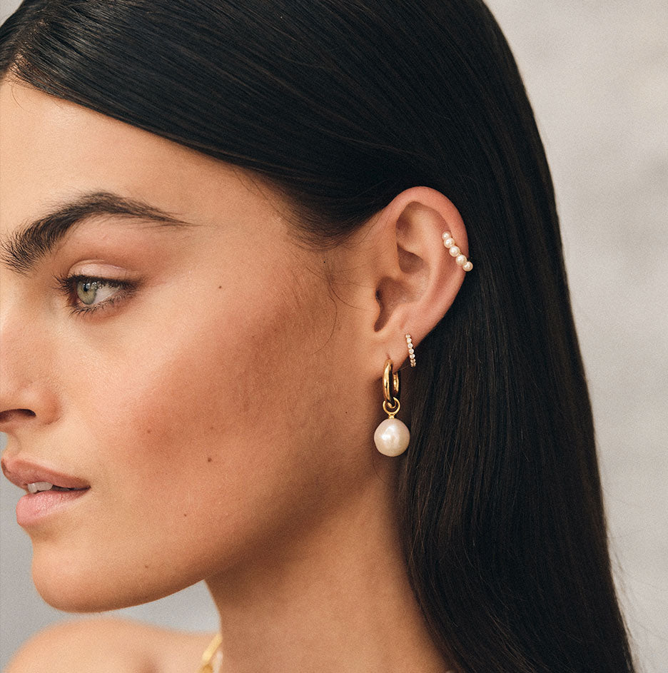 14K Vermeil Gold, 14K Vermeil Rose Gold, Sterling Silver Rhodium Plated