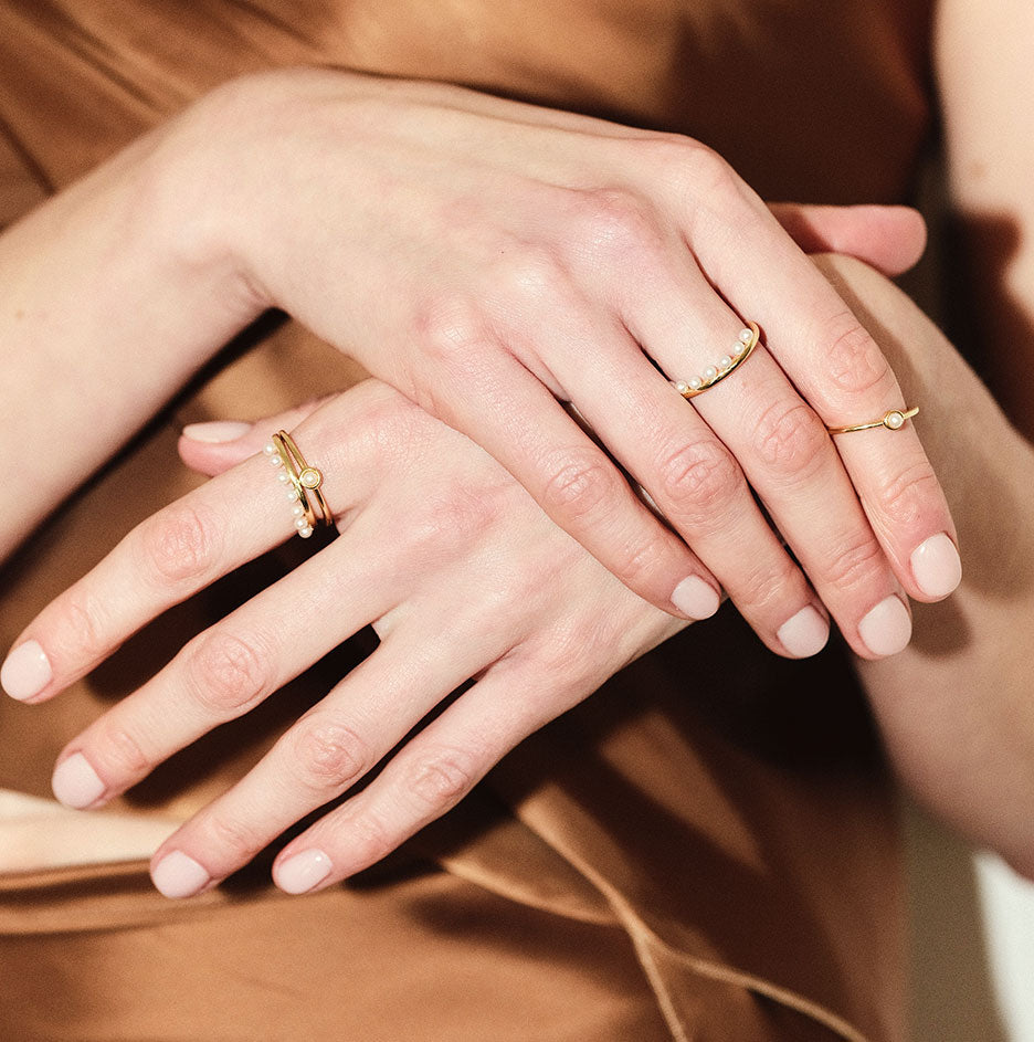 18ct Yellow Gold Vermeil 18ct Rose Gold Vermeil