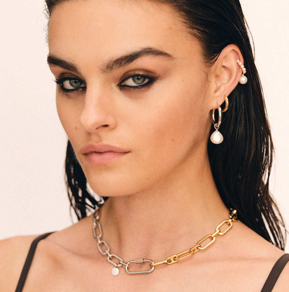 14K Vermeil Gold 14K Vermeil Rose Gold Sterling Silver Rhodium Plated