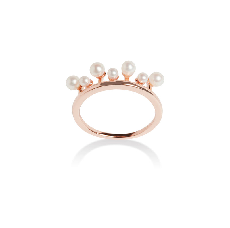 Seed Pearl Empress Ring