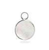 Mother of Pearl Circle Charm