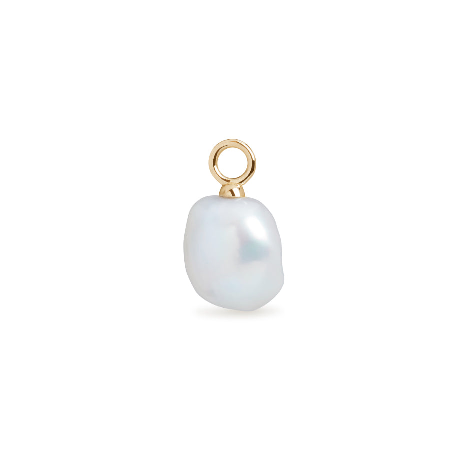 Baroque cheap pearl charm