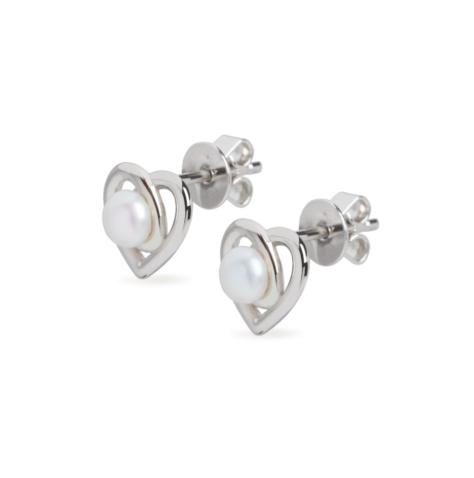 Sterling Silver Rhodium Plated