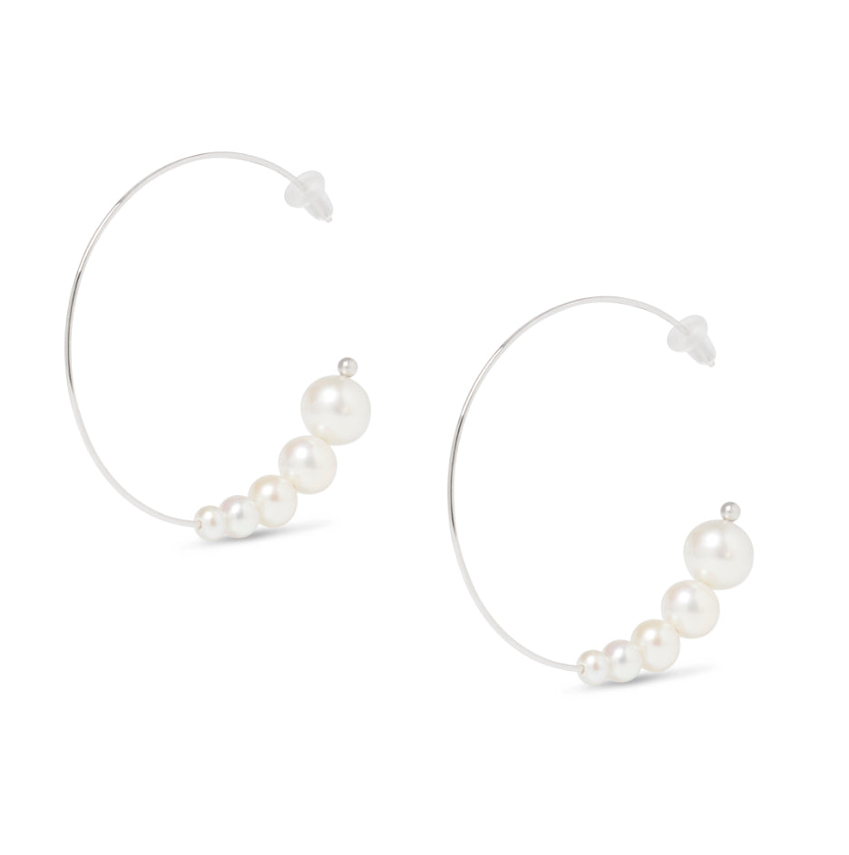 18ct White Gold Vermeil