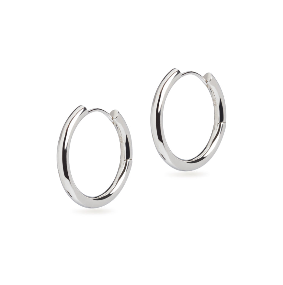 Sterling Silver Rhodium Plated