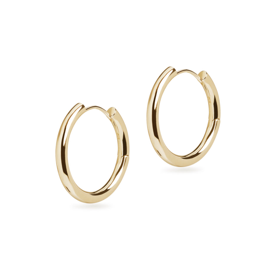 Large Chunky Hoop Earrings
