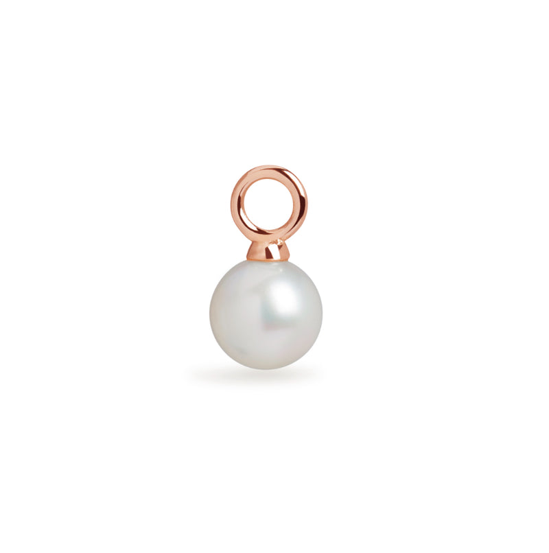 Round Cultured Pearl Charm